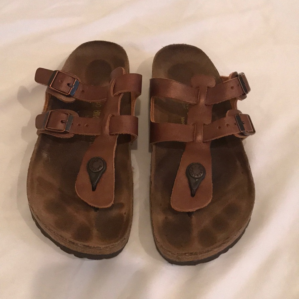 Copper Birkenstocks